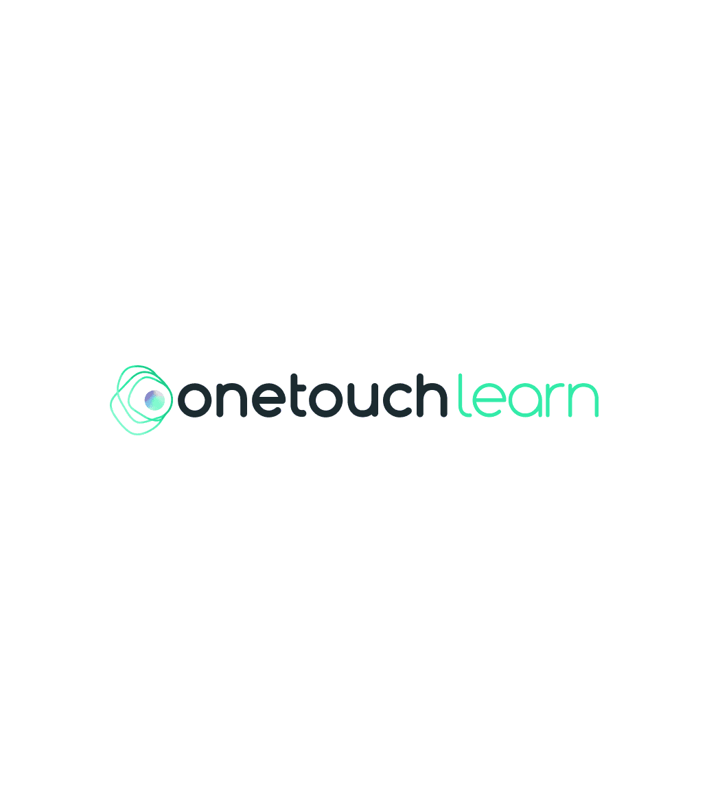 OneTouch Learn logo and branding on a white background